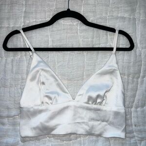 American Threads Satin Bralette